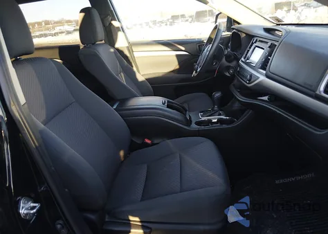 2019 Toyota Highlander Le из США, поврежденный, VIN 5TDBZRFH1KS929369